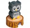 Grey Owl Eraser Pencil Sharpener