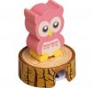 Pink Owl Eraser Pencil Sharpener