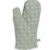 Classic Spot Cotton Oven Glove Mint