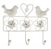 Bird & Daisies  3 Hook Hanger
