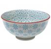 Japanese Blossom Bowl Blue Trellis