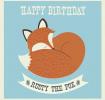 Rusty The Fox Card