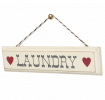 Rustic Wooden Laundry Sign