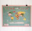 World Map Wrapping Paper (5 Sheets)