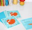 Set 10 Rusty Fox Party Invites