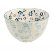 Stoneware Deep Bowl Blue Jasmine