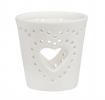 Big Heart Ceramic Tealight Holder