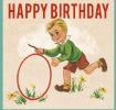 Vintage Boy Birthday Card