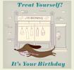 Sausage Dog Birthday Card