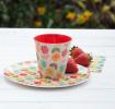 Melamine Tumbler Mid Century Poppy