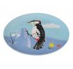 Melamine Plate Woodpecker