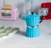 Blue Coffee Pot Kitchen Timer