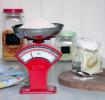 Vintage Shop Scales Red