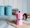 Classic Espresso Coffee Pot Pink