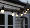 String Of 10 White Cafe Festoon Lights With Bs 3 Pin Plug