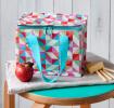 Multicolour Geometric Design Lunch Bag