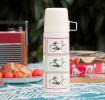 Bicycle Design Flask And Cup