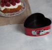 Red Heart Shaped Cake Tin Small