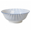 Japanese Salad Bowl Cobalt Sunburst