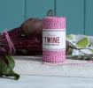 Cerise And White Bakers Twine