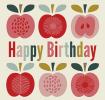 Vintage Apple Birthday Card