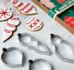 Set Of 4 Bauble Cookie Cutters