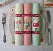 Set Of 6 Festive Family Christmas Table Crackers