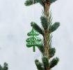 Christmas Tree Metal Decoration