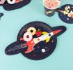 Space Age Paper Plates (set Of 8)