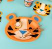 Ziggy The Tiger Paper Plates (set Of 8)