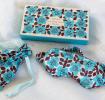 Astrid Flower Eye Mask And Pouch