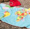 World Map Microfibre Towel