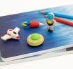 Set Of 4 Space Age Erasers
