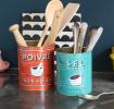 Salt And Pepper Storage Tins (set Of 2)