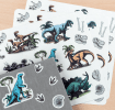 Prehistoric Land Stickers (3 Sheets)