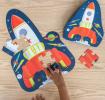 Space Age Rocket Jigsaw Puzzle