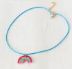 Rainbow Glitter Necklace