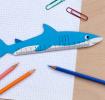 Shark Wooden Ruler