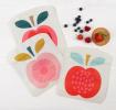 Vintage Apple Snack Bags (set Of 3)