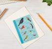 Garden Birds A6 Notebook