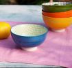 Blue Ceramic Flamenco Bowl