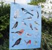 Garden Birds Tea Towel