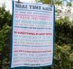 Meal Time Rules Tea Towel