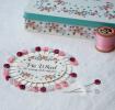 Rose Hip Design Sewing Pin Wheel