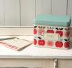 Vintage Apple Recipe Tin