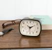 Retro Brown Alarm Clock