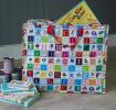 Alphabet Design Jumbo Storage Bag
