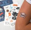 Beware Of Pirates Temporary Tattoos