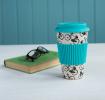 Bicycle Rider'S Bamboo Travel Mug