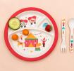 Big Top Circus Bamboo Segmented Plate